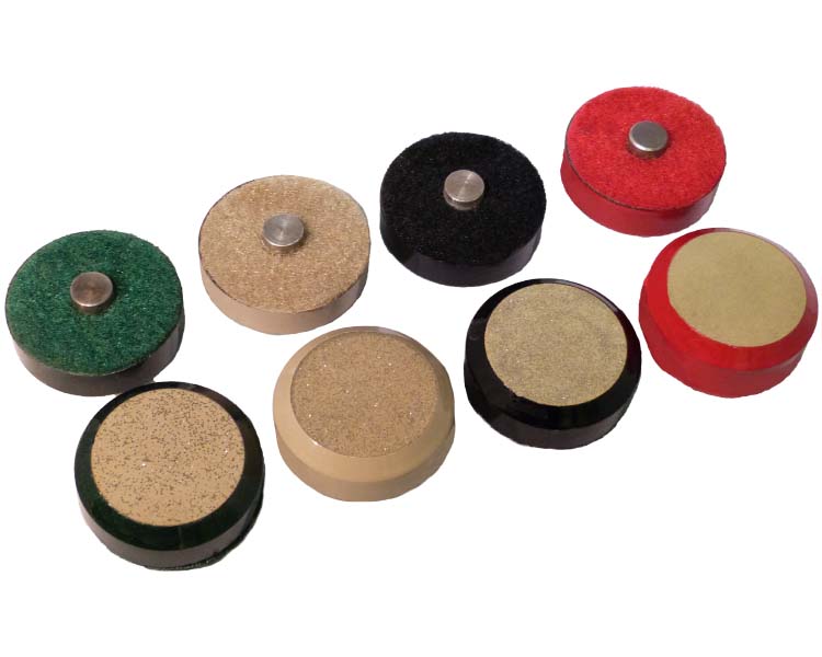 Premium 2 Inch Transitional Diamond Polishing Pads