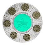 Large Round BSD Power Trowel Polishing Pad